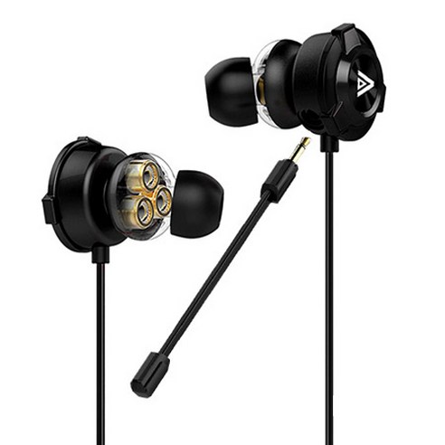 사운드판다 트리플 드라이버 게이밍 이어폰 + Y잭: 몰입감 넘치는 게이밍 오디오 체험