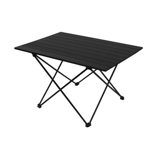 코멧 아웃도어 초경량 폴딩 캠핑 롤테이블 블랙 _꿀템