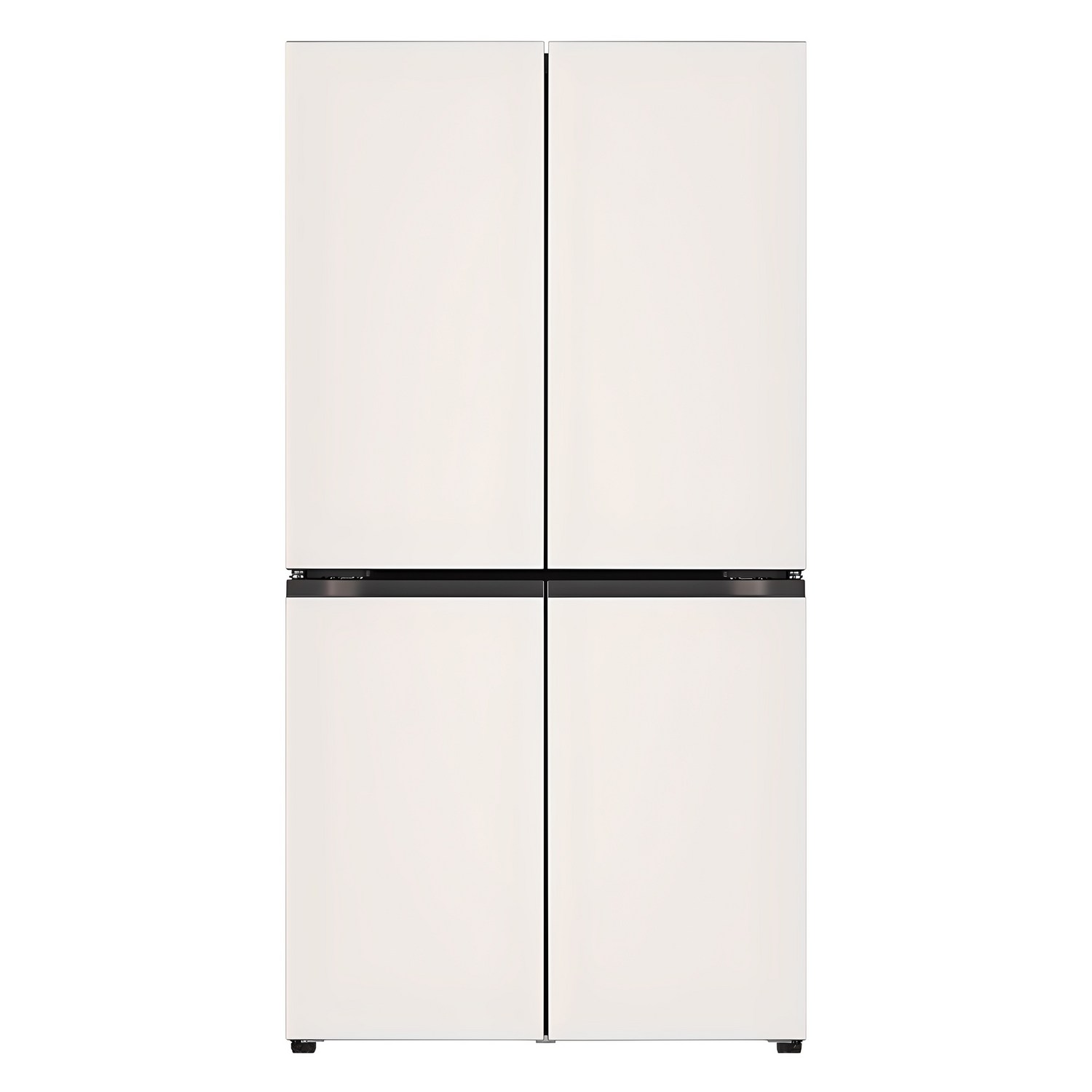 [색상선택형] LG전자 오브제 컬렉션 870L 베이직 상냉장 하냉동 프리스탠딩 양문형 4도어 메탈 디오스 냉장고 방문설치 _꿀템