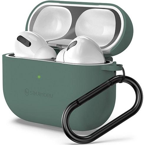 신지모루 고급 3중구조 실리콘 하이브리드 에어팟 프로 2세대 케이스