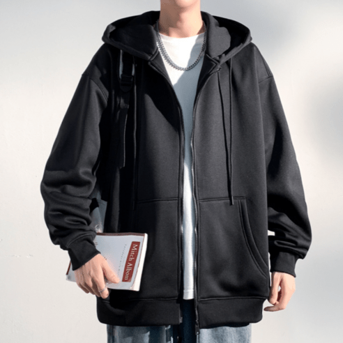 코슈아 남녀공용 오버핏 후드집업: 편안한 스타일과 탁월한 품질의 만남