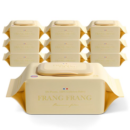 플라스틱 없이 환경을 생각한 프랑프랑 에코 물티슈