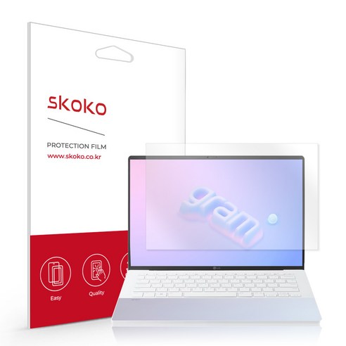 스코코 LG그램 14 14Z90R 14ZD90R 하이브리드 액정보호필름 세트 _꿀템