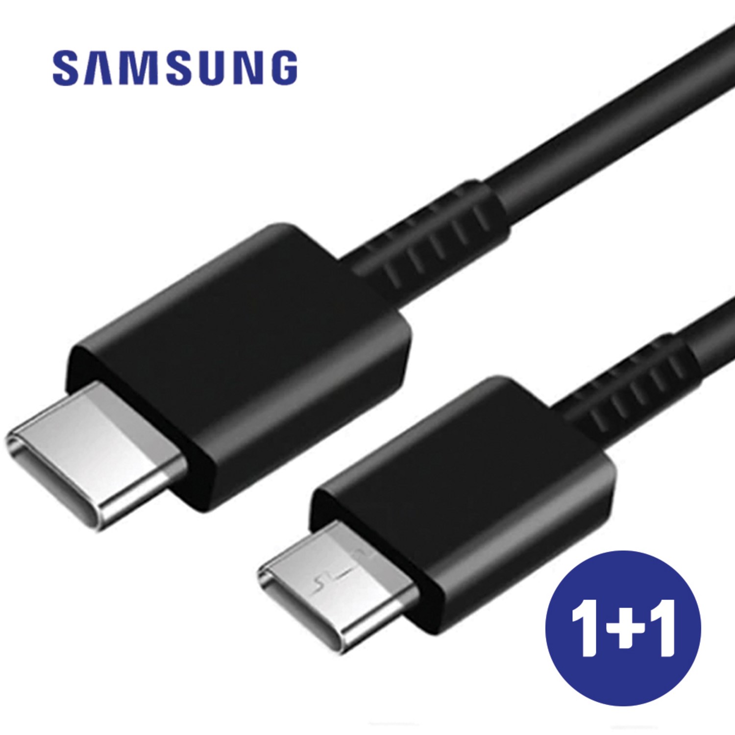 [1+1] 삼성 C to C 타입 25W 고속 충전 케이블 2개입 _꿀템