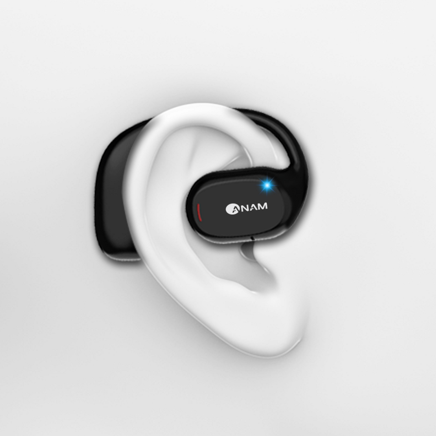 아남 블루투스 편안한 착용의 이어폰 완전 무선 귀걸이형 이어버드 운동용 _꿀템