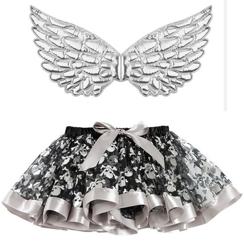 할로윈 치마 날개 요정세트: 겨울 시즌의 화려한 변신!