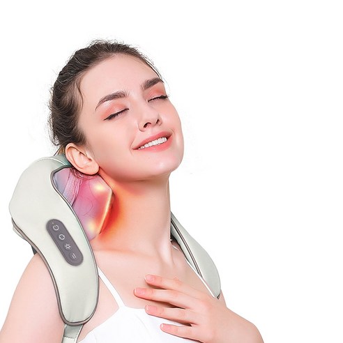 KORELAN 웨어러블 무선 어깨 마사지기 온열 목 목어깨마사지기