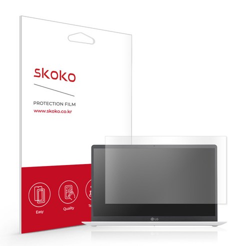 스코코 LG그램 2021 하이브리드 액정 + 외부보호필름 세트 _꿀템