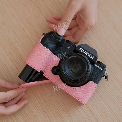 후지 미러리스 가죽 케이스 X-S20 가죽 커버 파우치 카메라 X-S10 호환 _꿀템