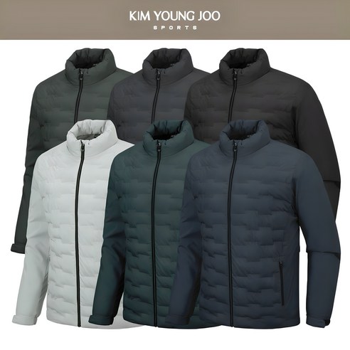 [가을겨울용]김영주스포츠 남성 웰론 경량 패딩 점퍼 MJ100 _꿀템