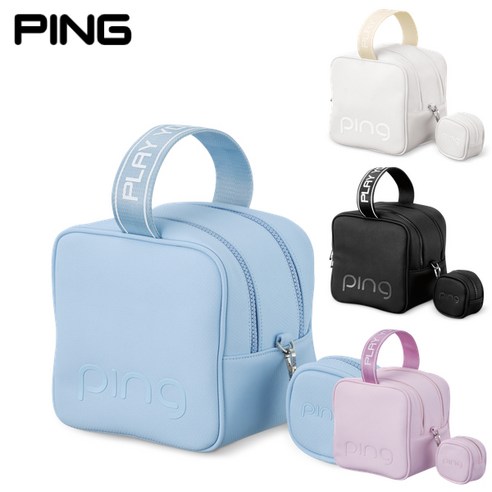 골프 필수품, 삼양인터내셔날 정품 핑 W 토드백 SQ 여성 골프파우치