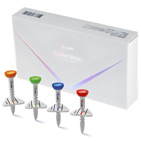 엑스넬스 컨트롤 골프티 4종: 나만의 완벽한 샷을 위한 필수품