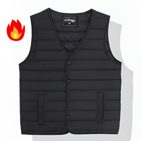 베어워크 남여공용 경량 패딩 조끼